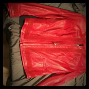 Parri's Red Leather Jacket